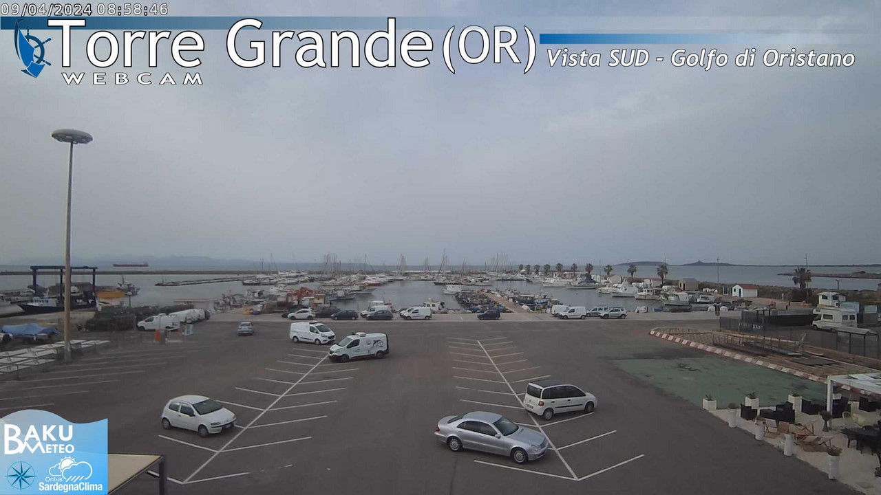 time-lapse frame, Torre Grande webcam