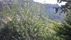 view from Webcam in Bad Schandau Sächsische Schweiz on 2022-08-05