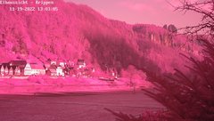 view from Webcam in Bad Schandau Sächsische Schweiz on 2022-11-19