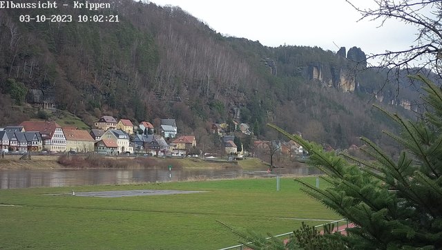 time-lapse frame, Webcam in Bad Schandau Sächsische Schweiz webcam