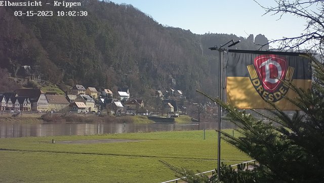 time-lapse frame, Webcam in Bad Schandau Sächsische Schweiz webcam