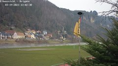 view from Webcam in Bad Schandau Sächsische Schweiz on 2023-03-19