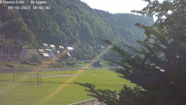 time-lapse frame, Webcam in Bad Schandau Sächsische Schweiz webcam