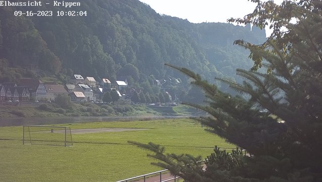 time-lapse frame, Webcam in Bad Schandau Sächsische Schweiz webcam