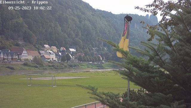 time-lapse frame, Webcam in Bad Schandau Sächsische Schweiz webcam