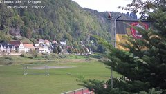 view from Webcam in Bad Schandau Sächsische Schweiz on 2023-09-25