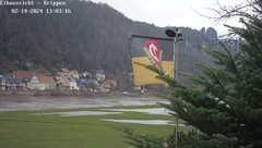 view from Webcam in Bad Schandau Sächsische Schweiz on 2024-02-14