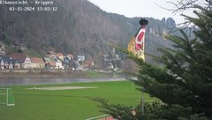view from Webcam in Bad Schandau Sächsische Schweiz on 2024-03-15