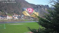 view from Webcam in Bad Schandau Sächsische Schweiz on 2024-03-26