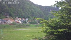 view from Webcam in Bad Schandau Sächsische Schweiz on 2024-05-06
