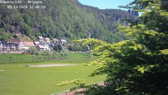 view from Webcam in Bad Schandau Sächsische Schweiz on 2024-05-13