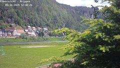 view from Webcam in Bad Schandau Sächsische Schweiz on 2024-05-16
