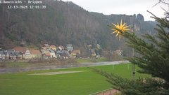 view from Webcam in Bad Schandau Sächsische Schweiz on 2024-12-13