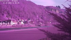 view from Webcam in Bad Schandau Sächsische Schweiz on 2025-01-20