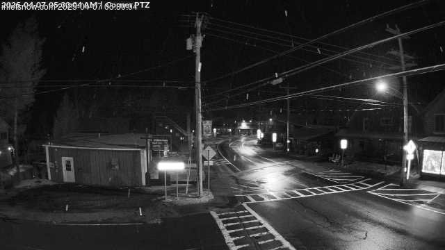 time-lapse frame, Downtown Inlet, NY webcam