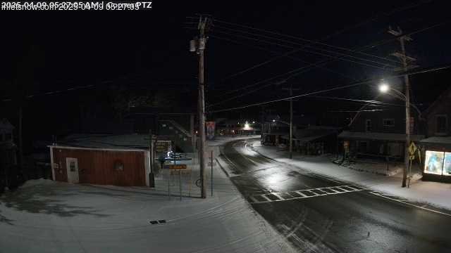 time-lapse frame, Downtown Inlet, NY webcam
