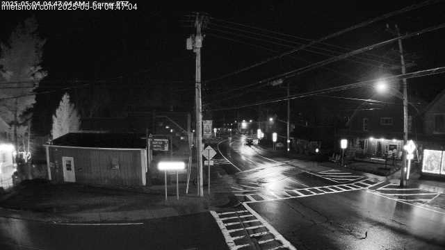time-lapse frame, Downtown Inlet, NY webcam