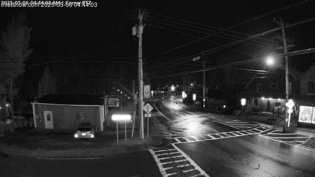 time-lapse frame, Downtown Inlet, NY webcam