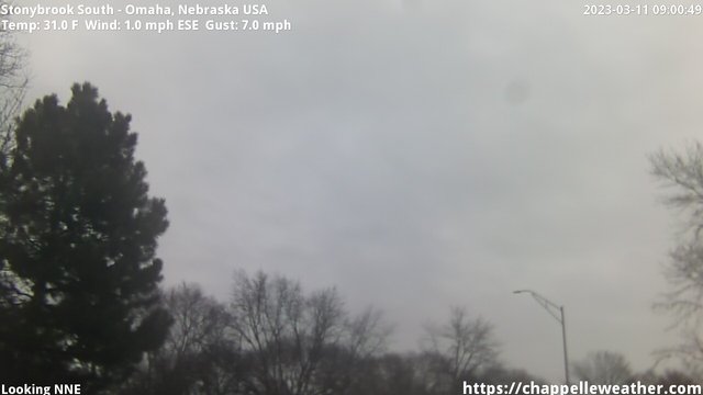 time-lapse frame, Stoneybrook South webcam