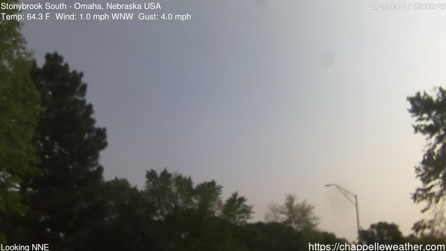 time-lapse frame, Stoneybrook South webcam