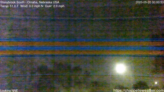 time-lapse frame, Stoneybrook South webcam