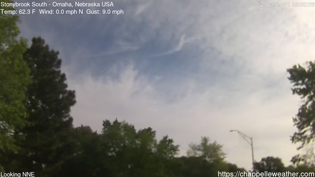time-lapse frame, Stoneybrook South webcam