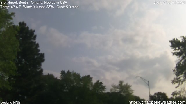 time-lapse frame, Stoneybrook South webcam