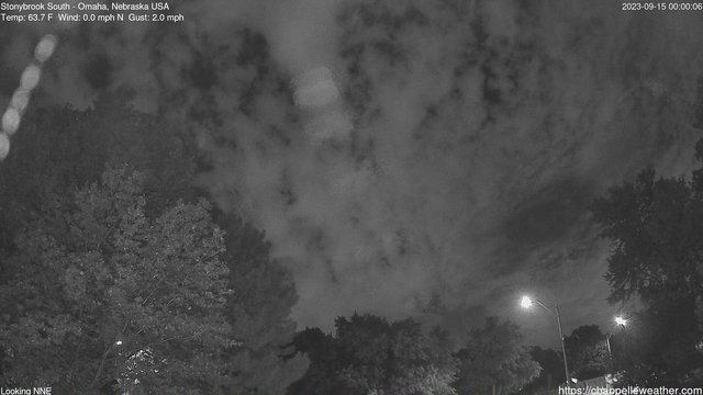 time-lapse frame, Stoneybrook South webcam