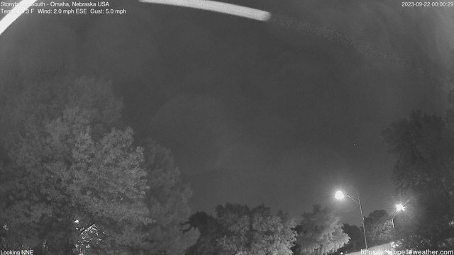 time-lapse frame, Stoneybrook South webcam