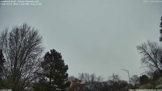 time-lapse frame, Stoneybrook South webcam