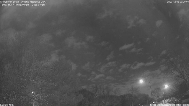 time-lapse frame, Stoneybrook South webcam