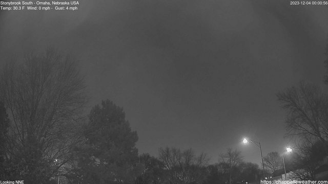 time-lapse frame, Stoneybrook South webcam