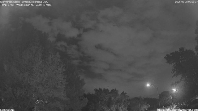 time-lapse frame, Stoneybrook South webcam