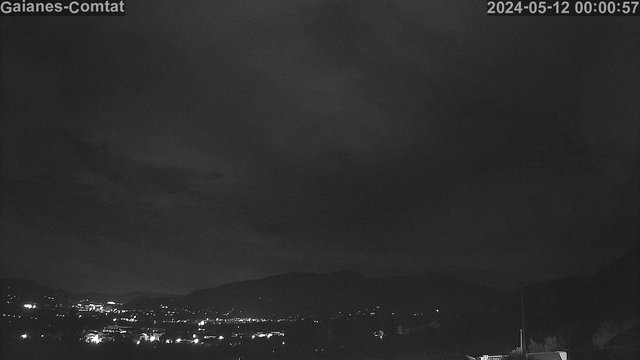 time-lapse frame, Gaianes - El Comtat webcam