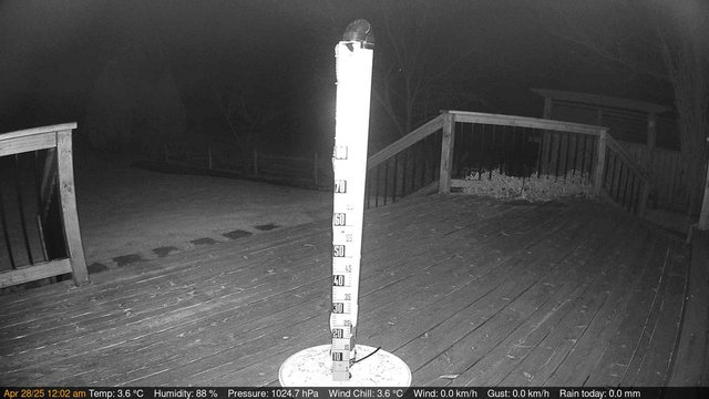 time-lapse frame, Deck-Dock Cam webcam