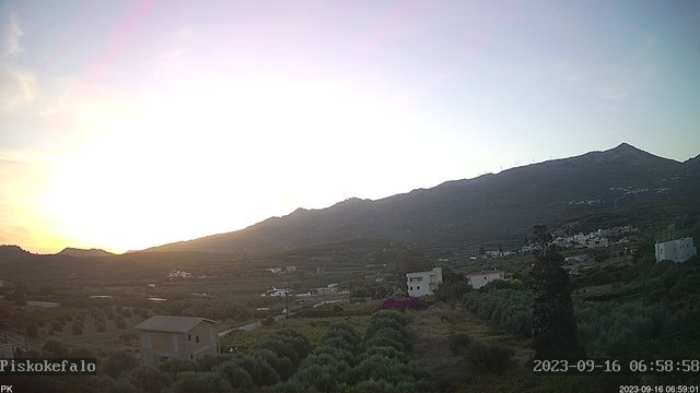 time-lapse frame, PKweather webcam