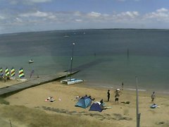 view from Cowes Yacht Club - North on 2022-01-03