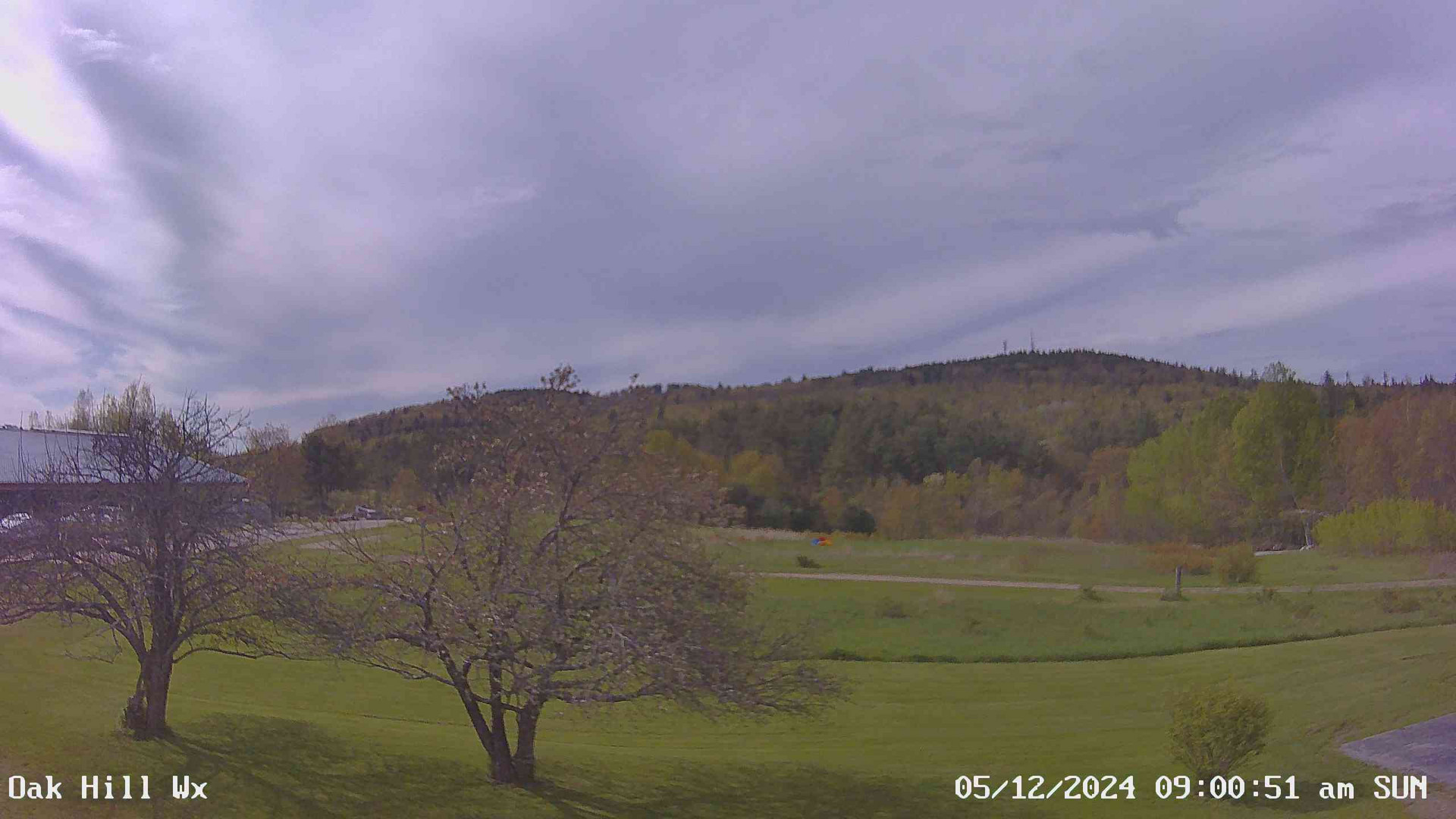 time-lapse frame, Oak Hill Wx webcam