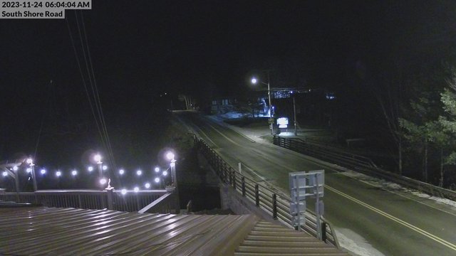 time-lapse frame, South Shore Rd, Inlet, NY webcam