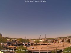 view from University Place Apartments - West Weather on 2024-04-17
