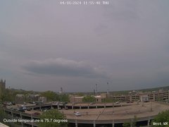view from University Place Apartments - West Weather on 2024-04-18