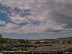 view from University Place Apartments - West Weather on 2024-04-30