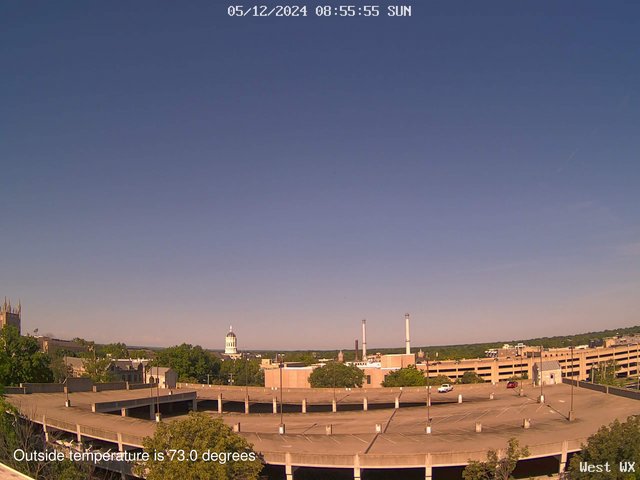 time-lapse frame, University Place Apartments - West Weather webcam