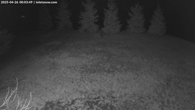 time-lapse frame, InletSnow.com webcam