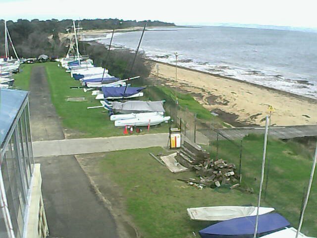 time-lapse frame, Cowes Yacht Club - West webcam
