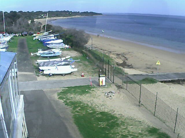 time-lapse frame, Cowes Yacht Club - West webcam