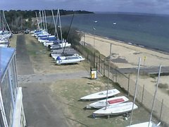 view from Cowes Yacht Club - West on 2024-03-26
