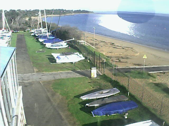 time-lapse frame, Cowes Yacht Club - West webcam