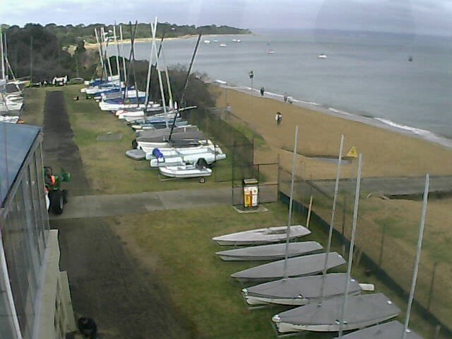 time-lapse frame, Cowes Yacht Club - West webcam