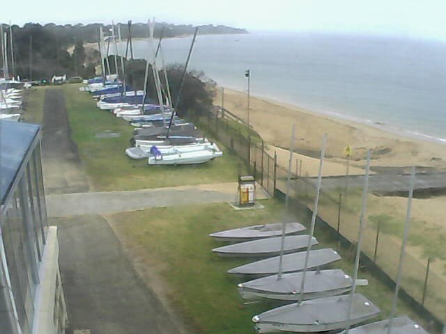 time-lapse frame, Cowes Yacht Club - West webcam